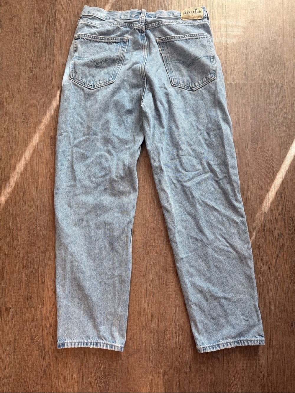 Levi's SilverTab Loose Fit Light Wash Denim Jeans Men's Size 32x32 90s Style